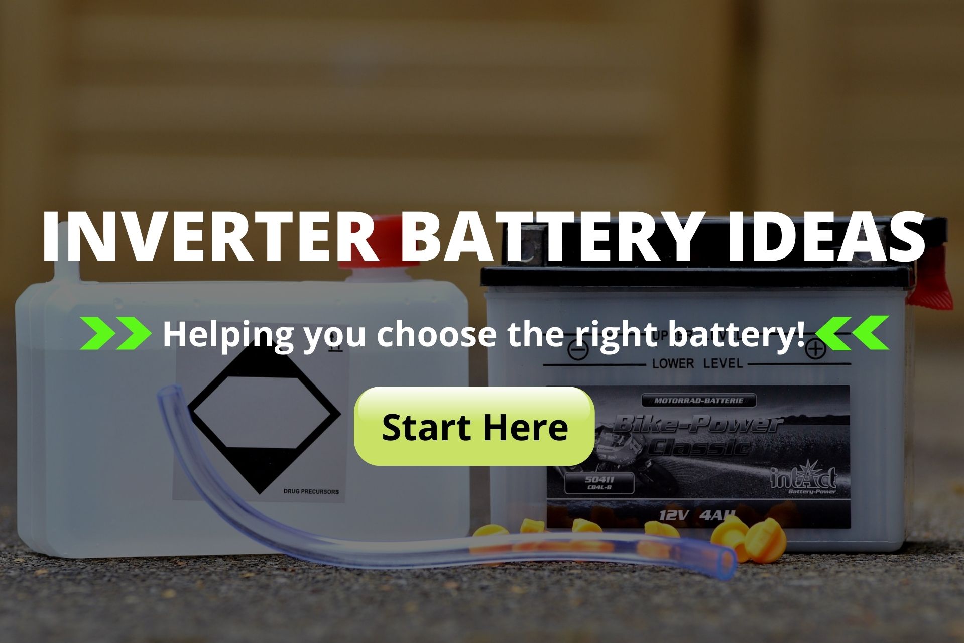 inverter battery ideas